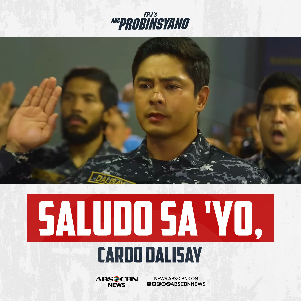 SALAMAT, CARDO! Nakasama na ng ilan sa paglaki si Cardo Dalisay at matapos ang pitong taon, tapos na ang kaniyang mga pakikipagsapalaran sa 'FPJ's Ang Probinsyano.' 

Ano ang iyong kuwentong ‘Probinsyano’? #FPJAP7MissionAccomplished