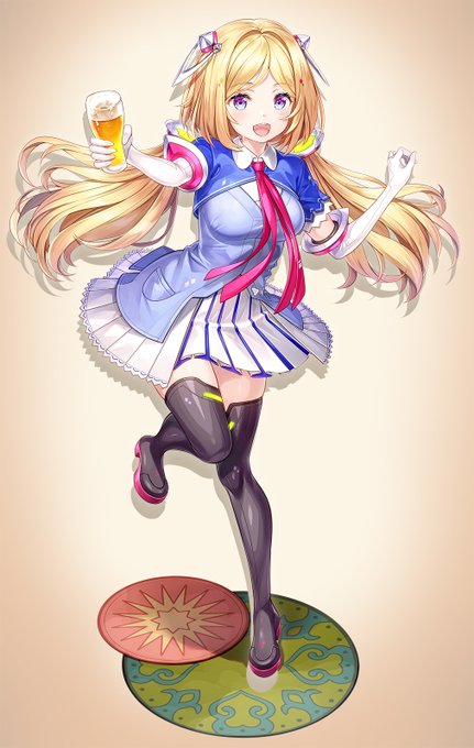 アキロゼ アキローゼンタール 安曇アキタケ 版画風 イラスト Akirose