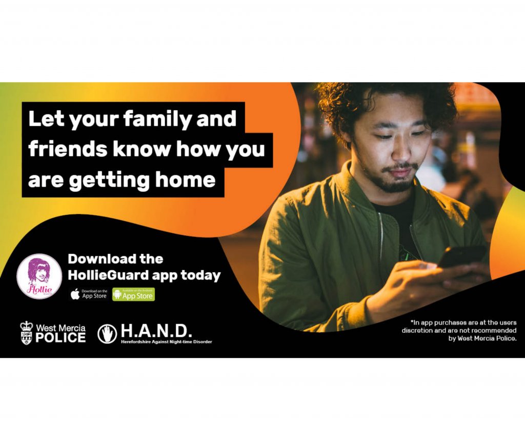 Hollie Gazzard Trust (@holliegazzardt) on Twitter photo 📲 We're delighted that <a href="/Hollie_Guard/">Hollie Guard</a> has launched with community initiative #Herefordshire Against Night-time Disorder (HAND), a scheme that links local licensed premises with the local police team using a messaging service. #HollieGuard
Read more: yourherefordshire.co.uk/all/featured-a… 📲 We're delighted that <a href="/Hollie_Guard/">Hollie Guard</a> has launched with community initiative #Herefordshire Against Night-time Disorder (HAND), a scheme that links local licensed premises with the local police team using a messaging service. #HollieGuard
Read more: yourherefordshire.co.uk/all/featured-a…