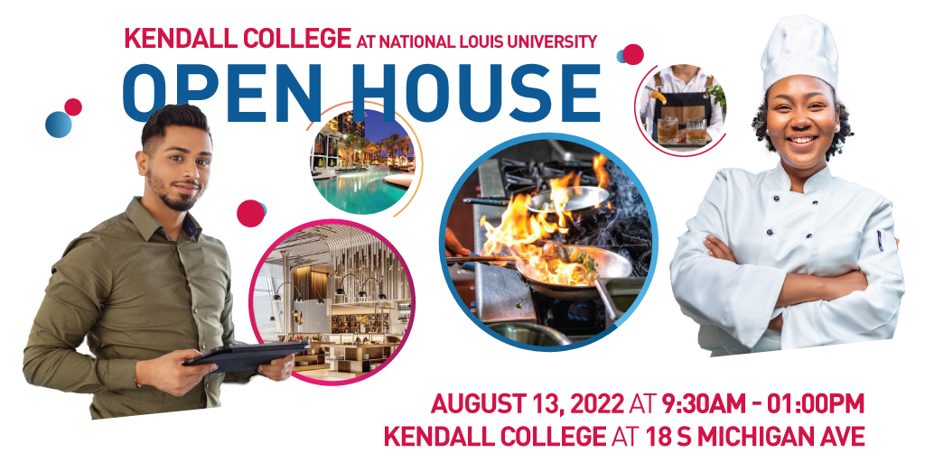 Get a taste of what Kendall College at NLU has to offer for your future in culinary arts &amp; hospitality by attending our Open House tomorrow! You’ll tour the downtown Chicago campus, view live demonstrations, learn about our degree programs, and more.
RSVP: on.nl.edu/KENDALLOPENHOU…