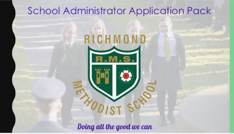 We’re looking for a committed and enthusiastic Administrator to join our RMS family.  To start September/October 2022. 35 hours per week, term time only plus 1 week. Monday - Friday 9am - 4:30pm. If this might you, click on the link…. 

nyccjobs.engageats.co.uk/Vacancies/W/74…