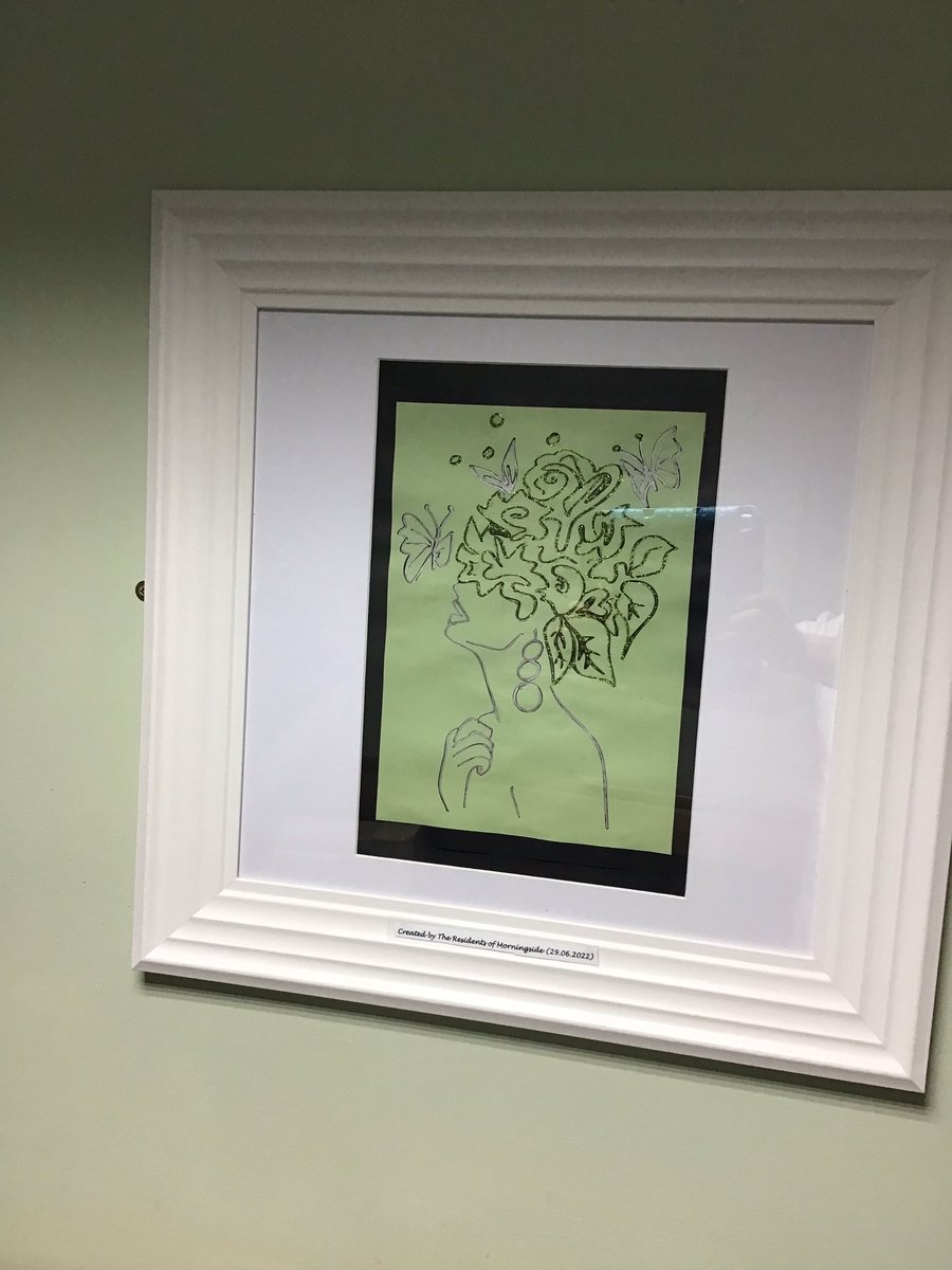 Residents hard work 
Again pride of place