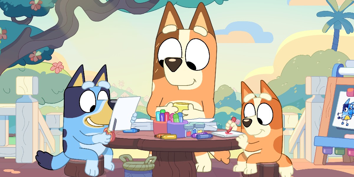 Official Bluey TV on Twitter "Picture Perfect 🧡💙 25 new Blueys