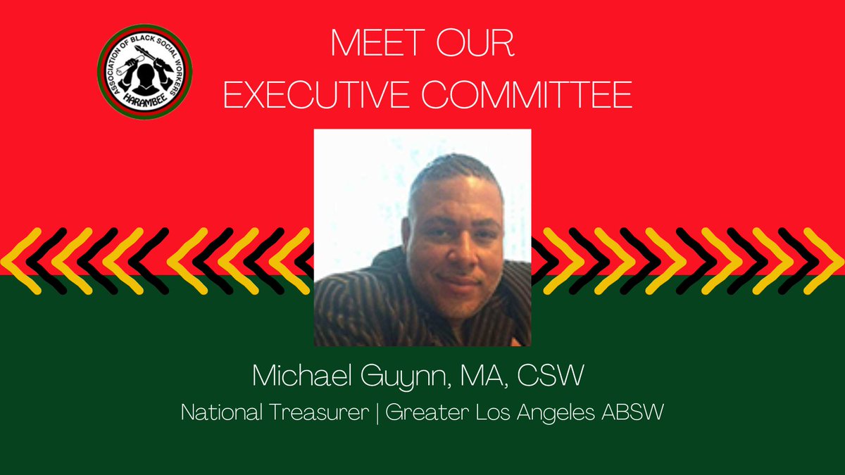 NABSWofficial's tweet photo. Michael Guynn is serving his second term as our National Treasurer. He is the President of #GreaterLosAngelesABSW and we are grateful for his service as our financial steward.
#MeetTheEC #WellnessWarriors https://t.co/6yAhj5LbCB