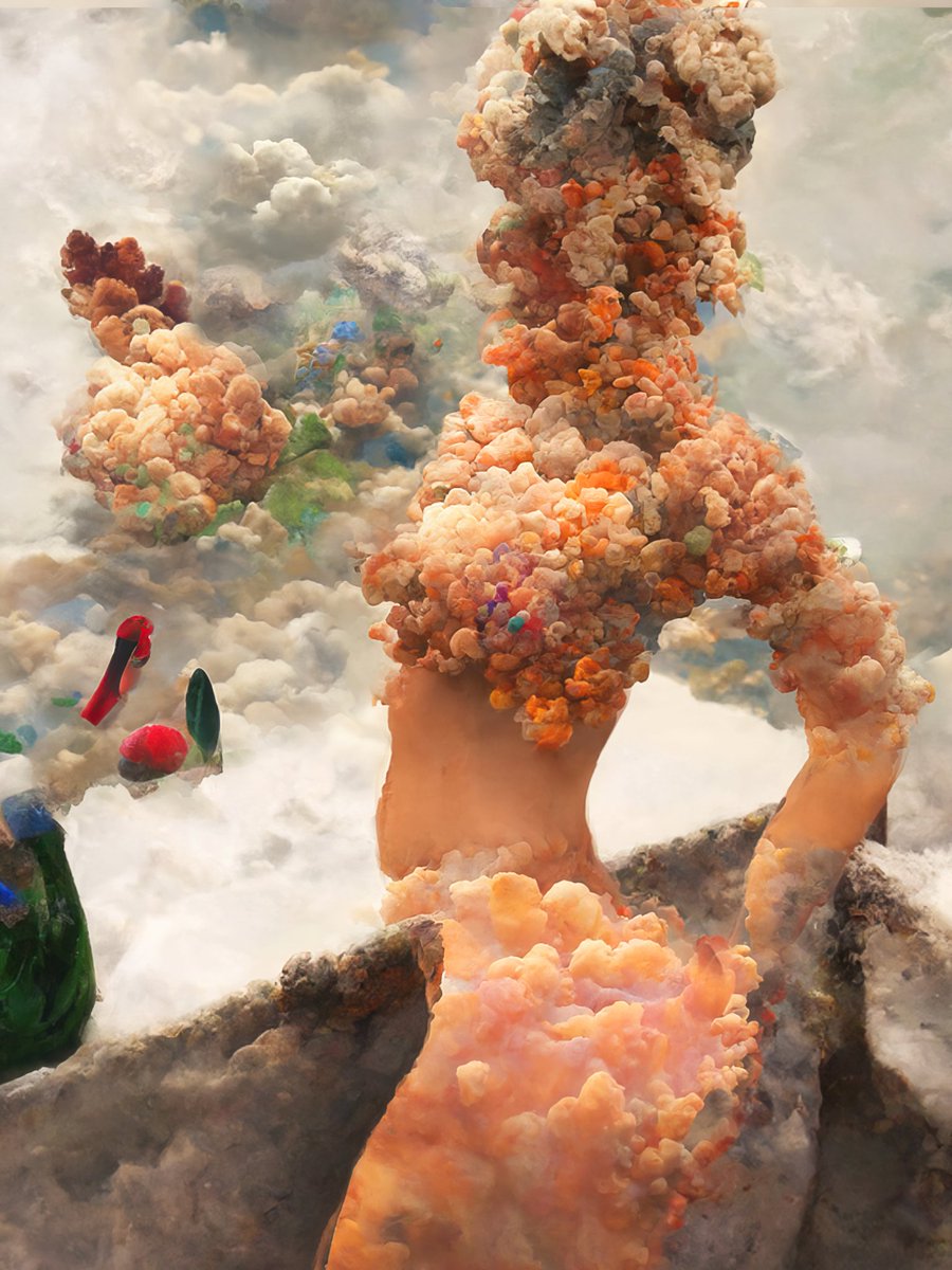 oleg__chomp's tweet image. Cloud Flowers &amp;lt;(ˍ ˍ✿)&amp;gt;
Bewitching Diffusion at 
@objktcom
