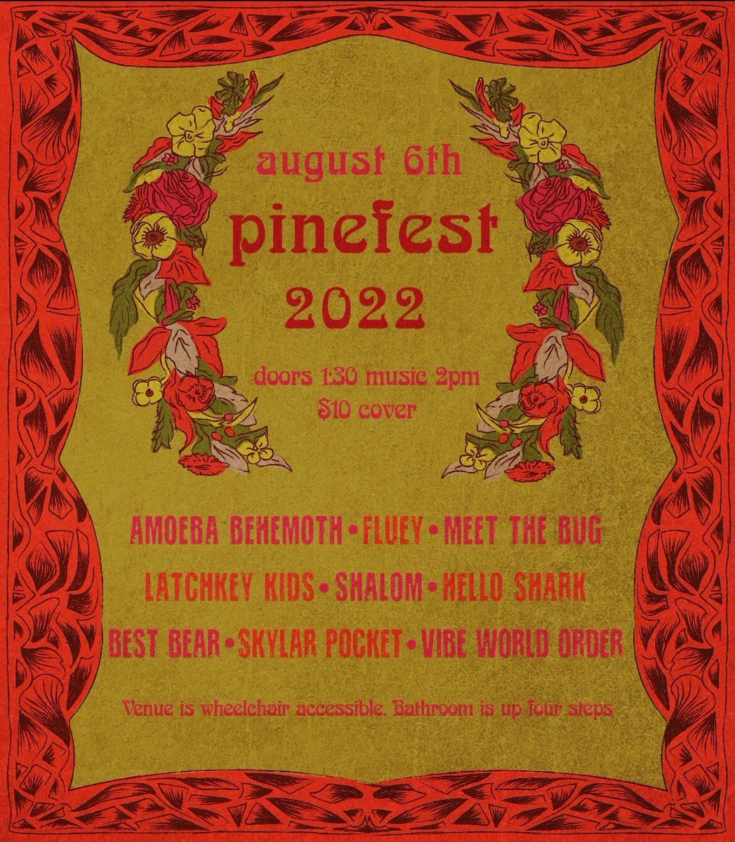 this past weekend was dreammmmyyyyy!!! Thank you <a href="/dear_forbidden/">Dear Forbidden is on hiatus</a> for having us on your big night! 💜 and for @ladybugfest for taking a chance on us this year, we had a blast!!! Met so many cool bands and peeps! 💙💙💙 

Here is where we’ll be playing this weekend! 👇🏻DM for addy!