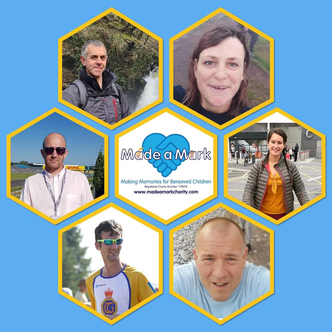 Made a Mark Charity 💙 (@mademarkcharity) on Twitter photo 6 members from <a href="/LlantwitCG/">Llantwit Major CG</a> & <a href="/CoastguardBarry/">Barry Coastguard</a> are running 1,400km in August for Made a Mark 💙 The length of the Welsh coastal path! 😲🏴
A huge thank you 🙏
We wish you all the best 💪🏃♂️🏃♀️
Keep us up to date 💙
You can sponsor the team here 👇
justgiving.com/fundraising/ja… 6 members from <a href="/LlantwitCG/">Llantwit Major CG</a> & <a href="/CoastguardBarry/">Barry Coastguard</a> are running 1,400km in August for Made a Mark 💙 The length of the Welsh coastal path! 😲🏴
A huge thank you 🙏
We wish you all the best 💪🏃♂️🏃♀️
Keep us up to date 💙
You can sponsor the team here 👇
justgiving.com/fundraising/ja…