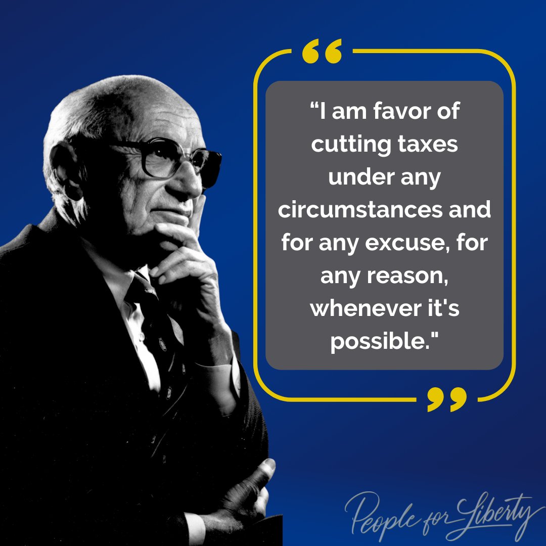 people4liberty's tweet image. Happy Birthday to one of the greatest economists of the the 20th century, Milton Friedman. 

July 31, 1912 – November 16, 2006