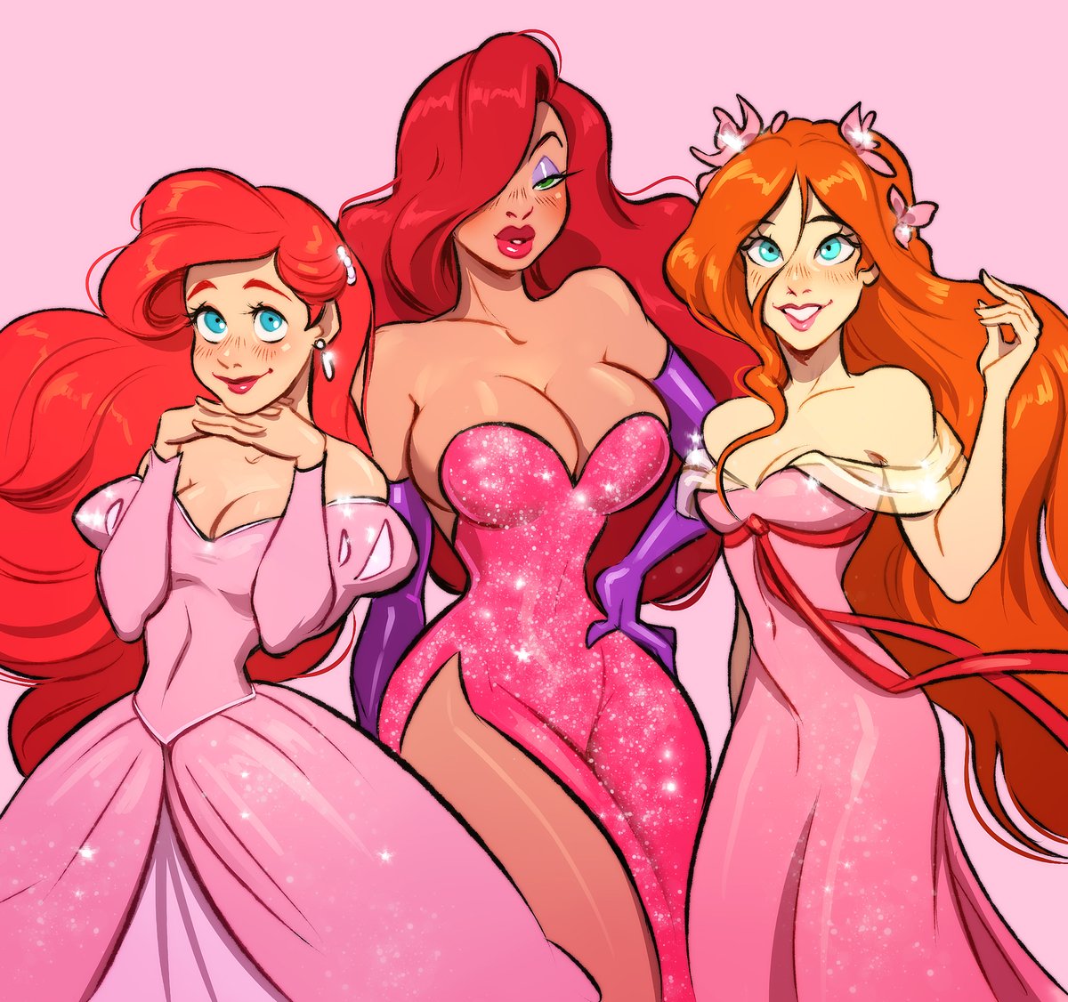 Ripushko's tweet photo. Redhead girls in pink - ❤️
#disney redhead girls in pink - ❤️❤️❤️ https://t.co/DL5sY66xT3