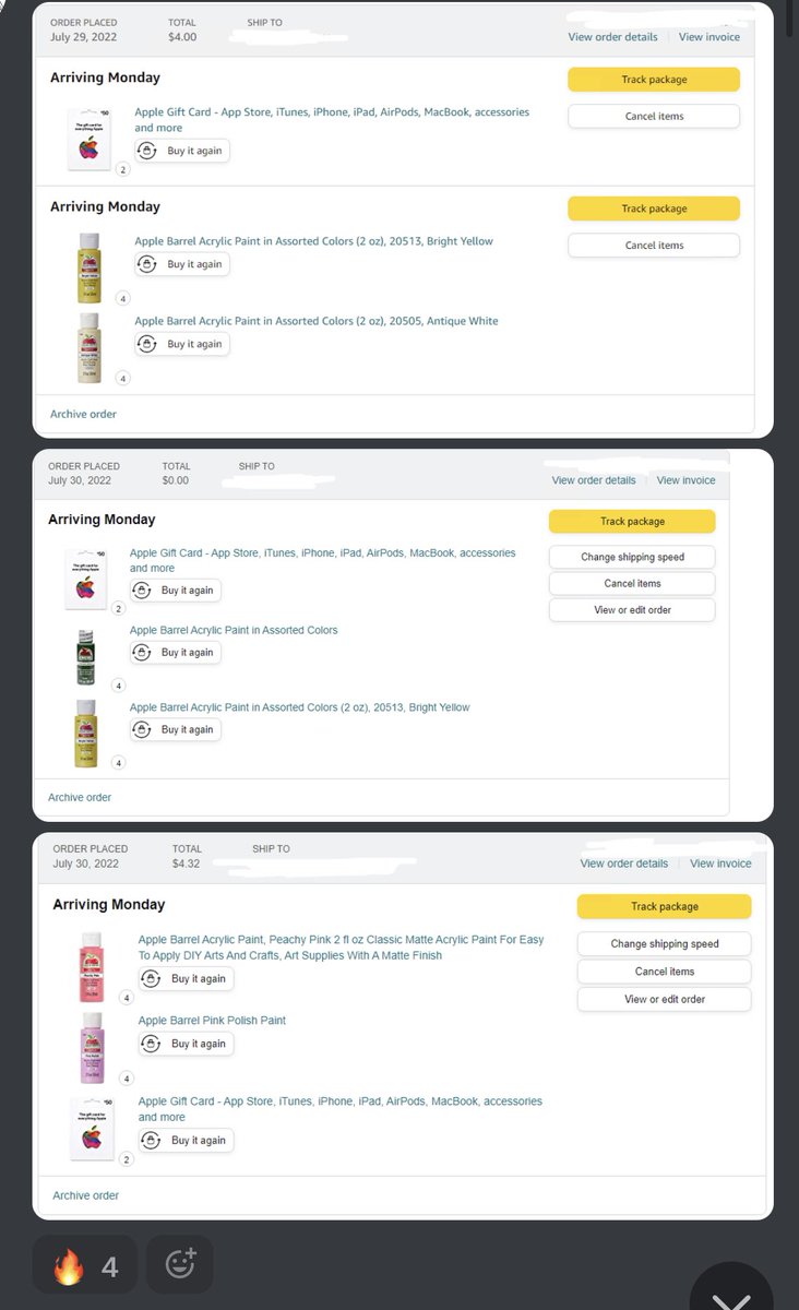 Who wants a free 🎁 card?

Members have been looping $100 amazon gift cards back 2 back🔁

-Like this tweet❤️
-Turn on your notifications🛎

Dming a couple of y’all tonight👀
