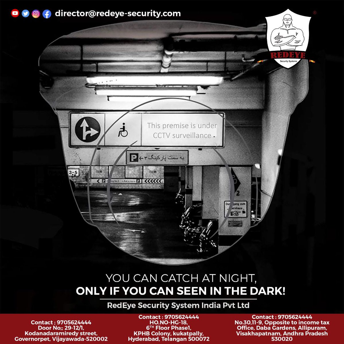 SecurityRedeye's tweet photo. When selecting CCTV Security System for your home or business, it is important to consider the features that come with it.

Contact us :- 9705624444, 9603394444
#CCTVCamera #CCTVSecurity #cccamera #security #homesecurity #homesecuritysystem #securitysystem #redeyesecurity https://t.co/Xp065TtdXj