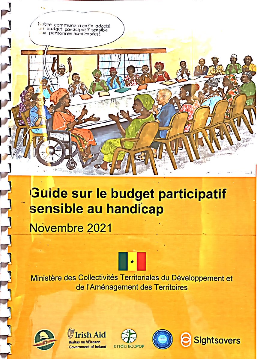 bachirkanoute's tweet photo. #Senegal, training session on disability-sensitive participatory budgeting, in partnership with the organization #Sightsavers, #enda_ECOPOP, #OIDP_Afrique. https://t.co/Exsyamztpt