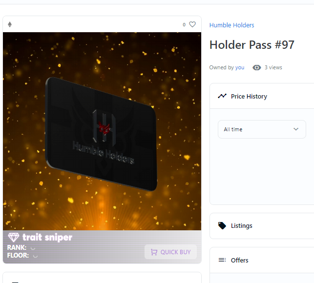 #HumbleHoldersHoldHigh  <a href="/HatoETH/">Hato</a>  , 🫡
As Loyal 'Agent' supporters of <a href="/OperationSin/">operationSIN</a> we are showing our support as Trustworthy supporters. All proceeds for <a href="/OperationSin/">operationSIN</a> and 100x of the #HumbleHolders <a href="/HoldersHumble/">Humble Holders</a>