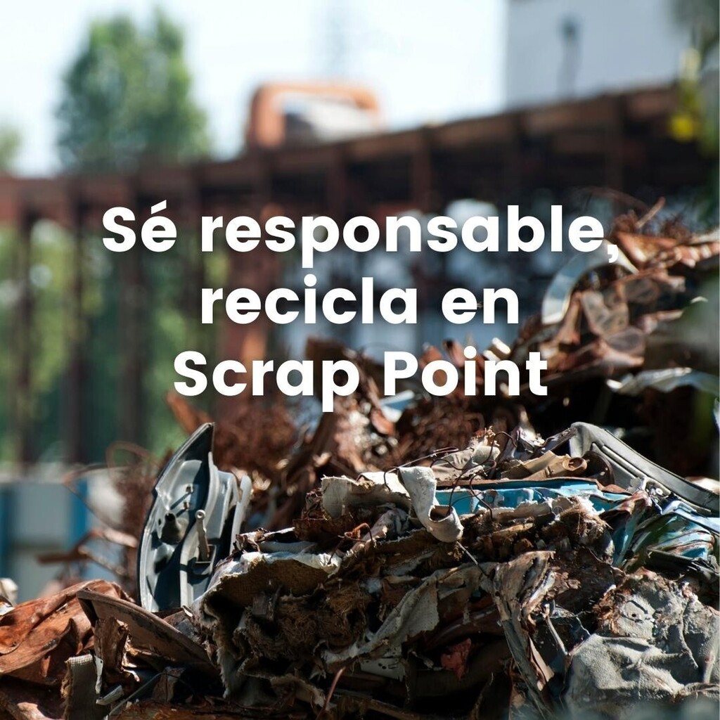 Sé responsable, recicla en Scrap Point. Es muy importante reciclar, pero también lo es hacerlo bien. Nosotros te garantizamos que se cumplen todos los estándares legales durante el proceso.

#ScrapPoint #Tarragona #Chatarra #Ferralla #Scrap #ecology #Cas… instagr.am/p/Cgryu6dN_06/