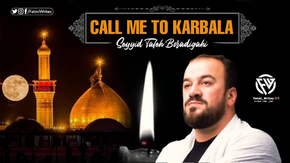 FatmiWrites313's tweet photo. Call Me To Karbala | Seslerem Kerbubela Huseyn Kerbubela (English Subtitles)

▪️Reciter: Seyyid Taleh Boradigahi Bakooei
▪️ Production: @FatmiWrites313
▪️ Translation: @DefenderOfHaram
▪️ Direction: @DefenderOfRidha

👉🏼Video In Bio . .

#ImamHussain
#HussainForJustice

#محرم_1444 https://t.co/7dSOxEnt6o