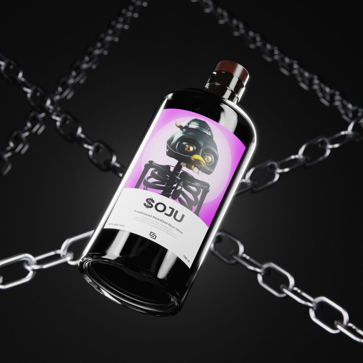 Chain__Spirit's tweet image. First time showcasing #DarkEdition $OJU 🔥🔥🔥 And here it is for our 6th contestant from the @The_DASK #1910. Do ⛓ go well with Skeletons? We are &apos;Chain⛓&apos; Spirit.

Enter the #JPEGBottleground now.

@tidyDasker #ChainSpirit #DASK #DaskNFTs #NFTs