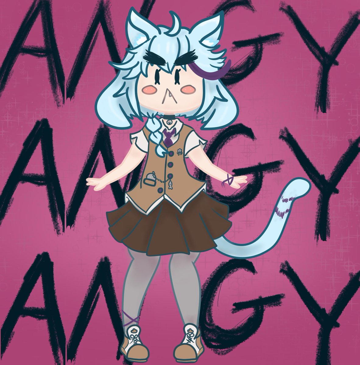 lazymoop's tweet photo. Yooooo! It's time for @PawsworthWrites's 12 hour long special anniversary stream. Cute cat boy celebration time, so I drew something silly!!!!!!!!!

COME SAY HI, OR ELSE✨ 
https://t.co/MrMOwsTCPj

#drawsworth #chimeinn #envtuber https://t.co/U2JVdIg9YG