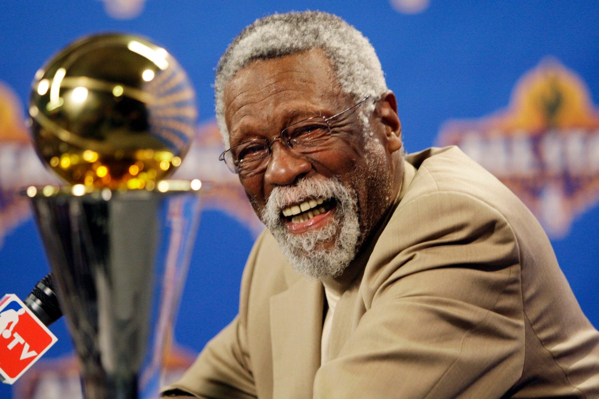 Bill Russell, NBA great and Celtics legend, dies at 88

Russell anchored a Boston Celtics dynasty that won 11 titles in 13 years, Hall of Famer, five-time MVP and 12-time All-Star.

#SwishNewsApp | swishnews.onelink.me/WDmP/2b6129de

#BillRussell #NBA #BostonCeltics #GOAT #NBAIcon