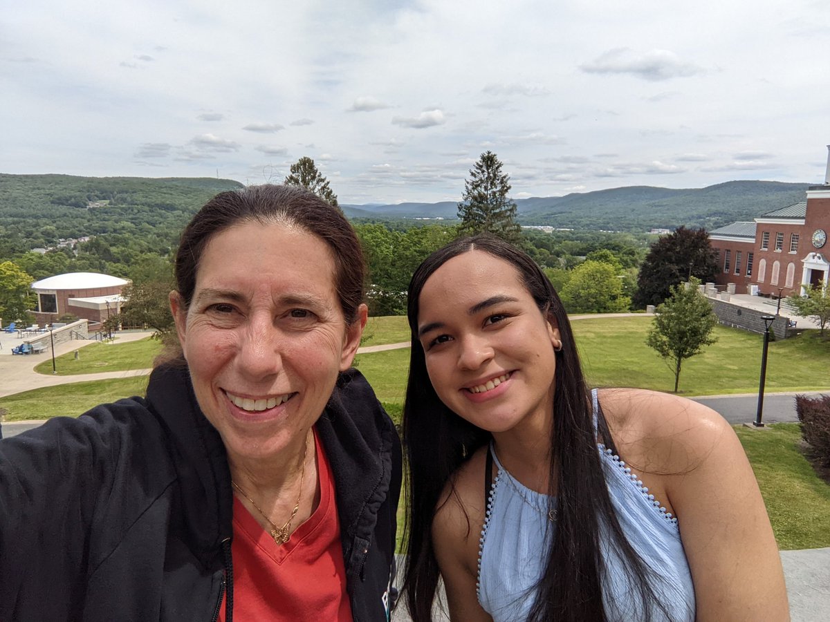 Me and Raysa, an intern @BioWOborders after completing the 3-day #BuildAGenome course @HartwickCollege in upstate NY #yeast #syntheticgenome