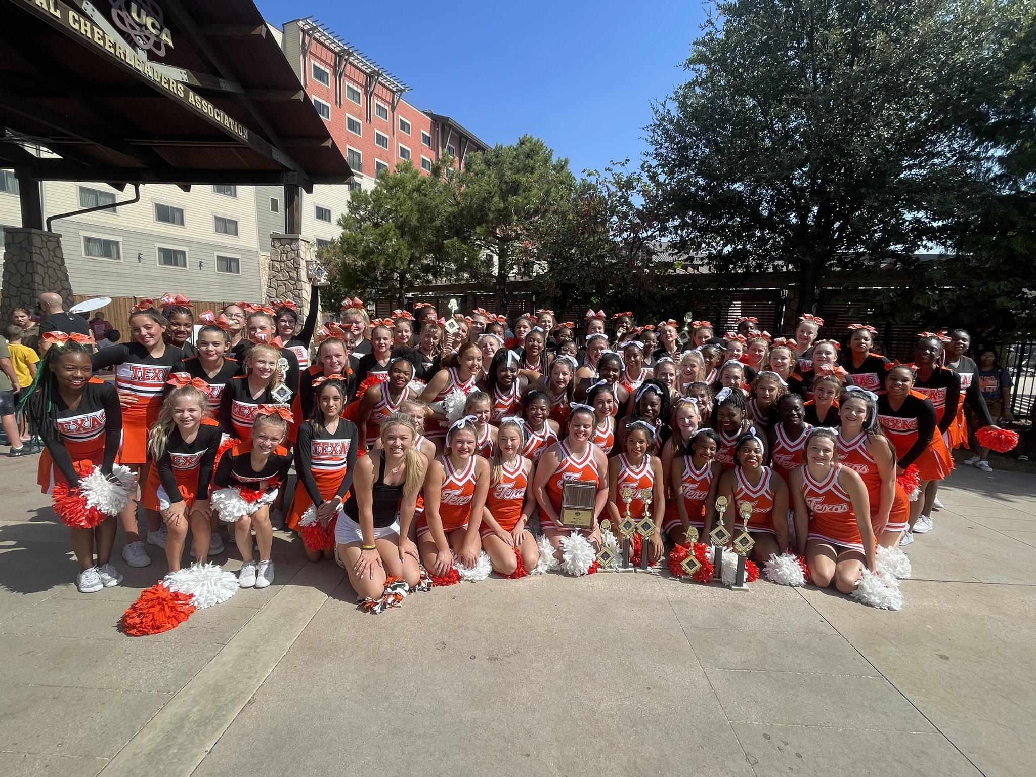 Tms Cheer On Twitter Texas Cheer Leaving Camp With Several Awards