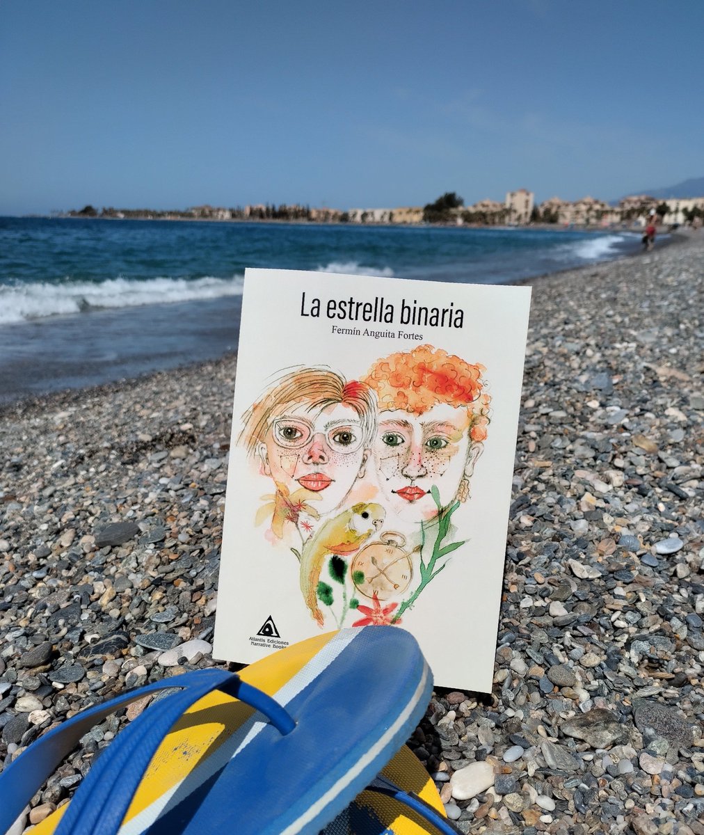Si vas a la playa... no olvides las chanclas ni tú libro favorito. Pero ten cuidado con este, porque lo leerás de una sola vez. #laestrellabinaria <a href="/EdAtlantis/">Ediciones Atlantis</a> <a href="/casadellibro/">Casa del Libro</a> <a href="/Fnac_ESP/">Fnac España</a> <a href="/todostuslibros_/">Todostuslibros</a>