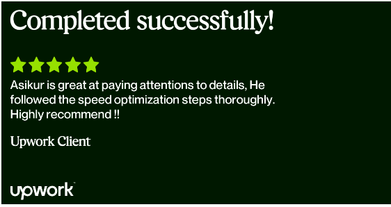 Is your website loading speed slow? I can make it faster.
Contact me here : upwork.com/freelancers/~0…
#webspeed #speedup #Website #WebsiteDesign  #wordpressblog #wordpressblogger #wordpressdesign #wordpresstheme #wordpressdeveloper #wordpresswebsite #wordpressthemes