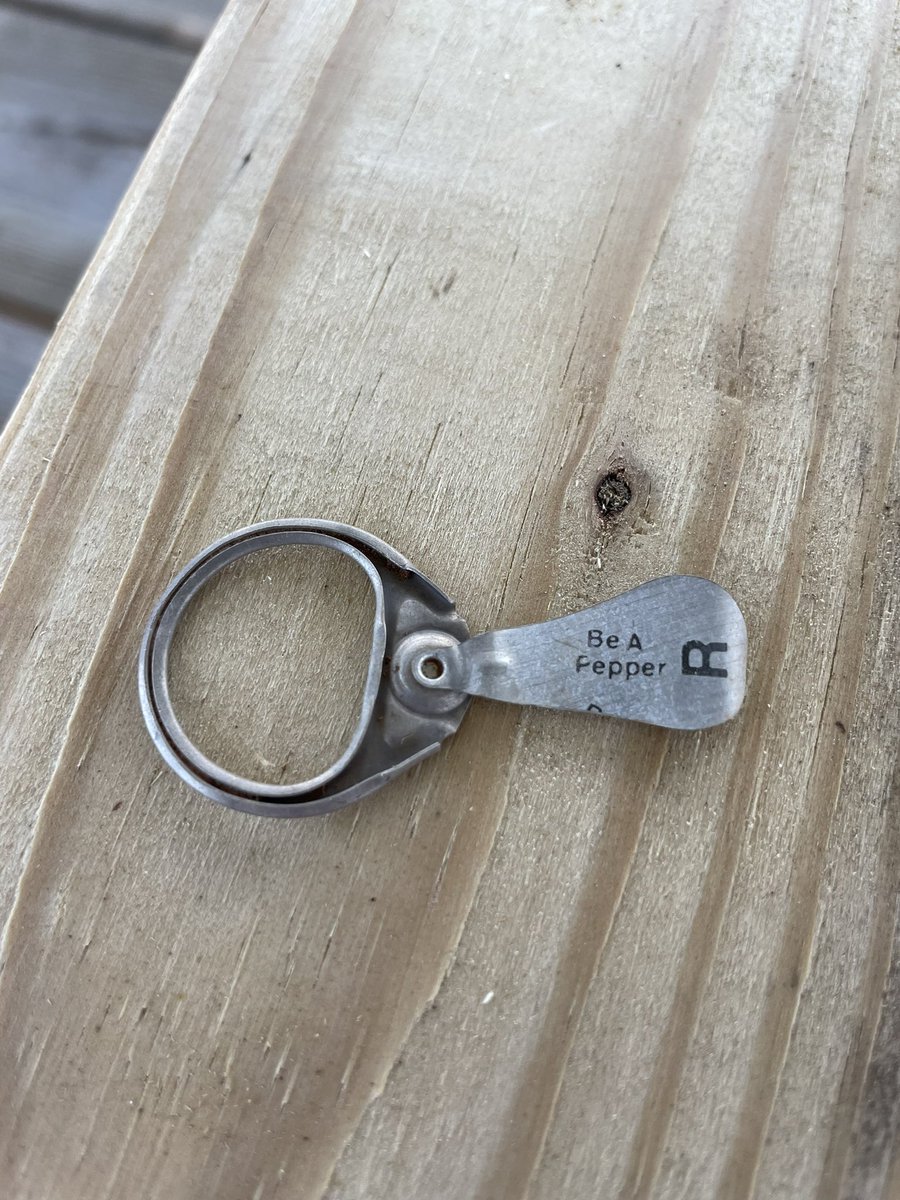 chrisbecker1's tweet photo. @geg_williams Speaking of pull tabs, found this one a few weeks ago. https://t.co/slS5bigMqT