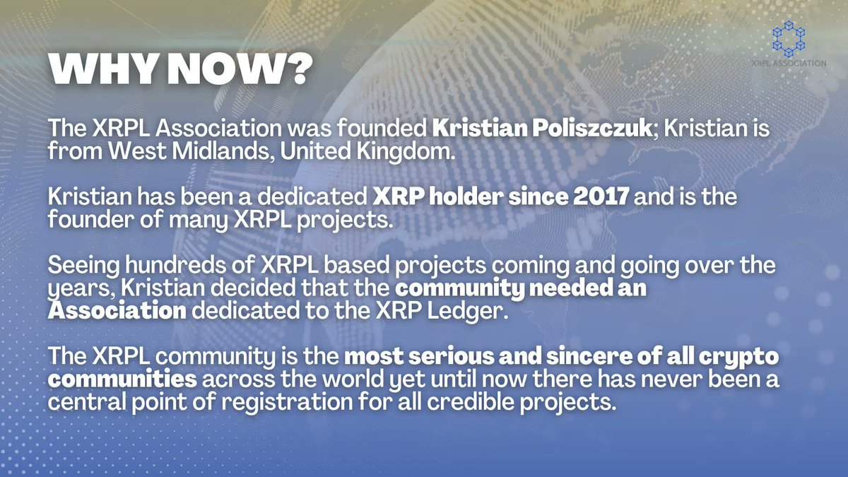 XRPLASSOCIATION's tweet image. It&apos;s time ⏰ Let&apos;s build a community that is safe, uplifting, and secure ✅ 
xrplassociation.com  

#crypto #cryptocurrency #XRP #XRPL #XRPLcommunity