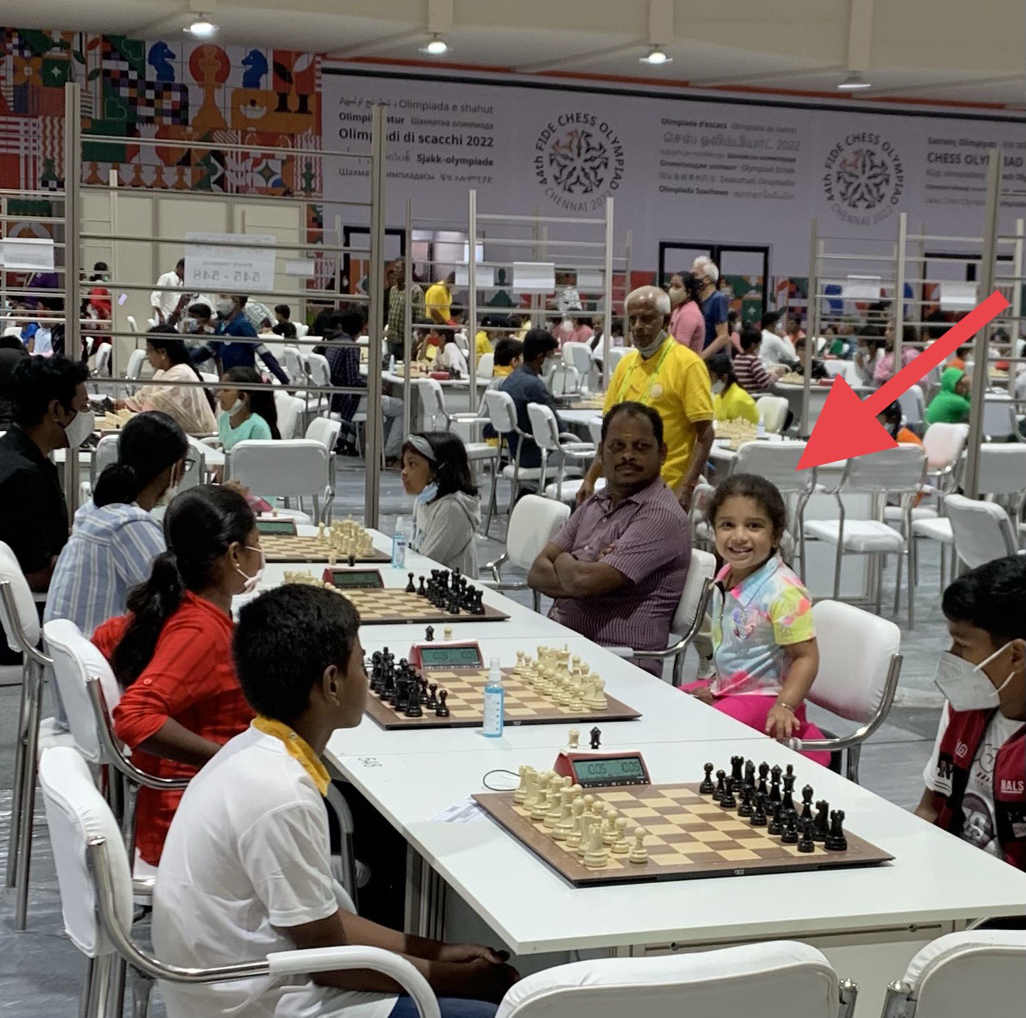 Play at the 44th Chess Olympiad venue in Curtain Raiser Rapid Chess  Tournament 2022 - ChessBase India