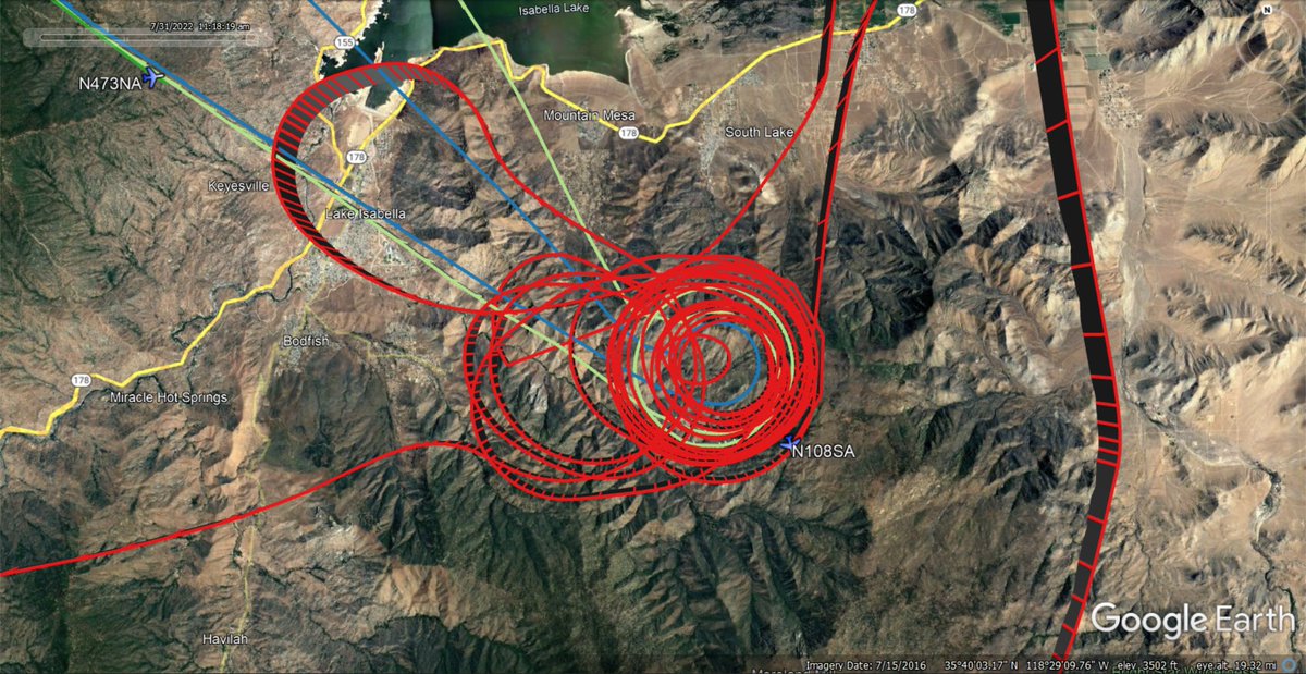 fire_feeds's tweet photo. Firefighting assets back up over the #MesaFire in #KernCounty, fire was last mapped at 222 acres last night
https://t.co/2QCSJ3ojQx
#CalFire
#T76 #N436DF
#T78 #N431DF
Jet West-Air Tactical Aircraft
#AIRATT52 #N108SA
Aero-Flite
#TNKR162 #N355AC
Neptune Aviation
#TNKR01 #N473NA https://t.co/nfZoT38kFK