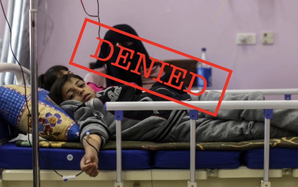 .<a href="/americamag/">America Magazine</a> It’s been a problem for years, but it’s getting worse: Israel routinely denies travel permits for Gazan children needing advanced medical treatment; Israel also blocks entrance of advanced medical equipment to Gaza’s doctors.

Details: bit.ly/3Q0Ms4Y