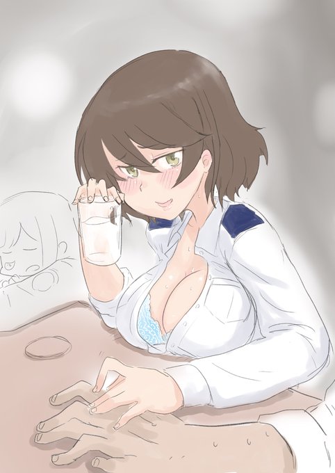 [R-18] 尾長さん落書きまとめ #アリス・ギア・アイギス #尾長晶乃 #友江ソフィー安寿  