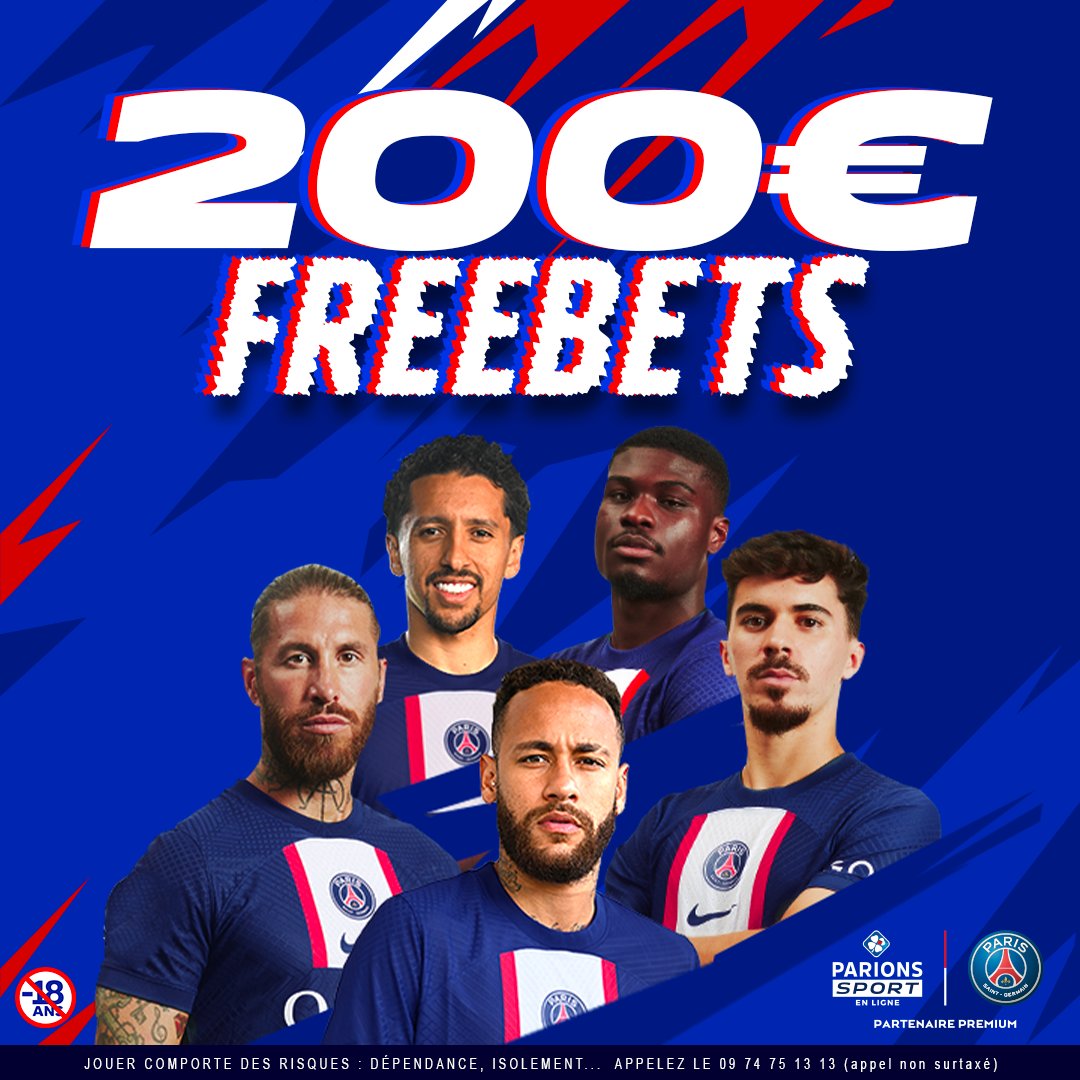 ParionsSport's tweet photo. Un premier trophée à soulever cette saison pour les Parisiens, ça vous inspire ? 🔴🔵
10x20€ de freebets à gagner si tu trouves le 1er buteur parisien (temps règlementaire) ?

Pour jouer :
1️⃣ RT+Follow @ParionsSport
2️⃣ Répondez avec le buteur + #PSGxParionsSport
Fin du jeu à 20h https://t.co/2QhxXQZxaw