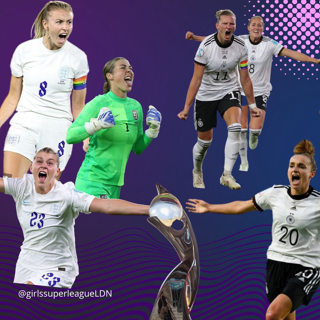 Today is the day, all eyes on Wembley🏆 kickoff at 5pm⚽️🤩

🏷 #Weuro2022 #lionesses #nike #gsl #letgirlsplay #ballers #Euros
#wembley