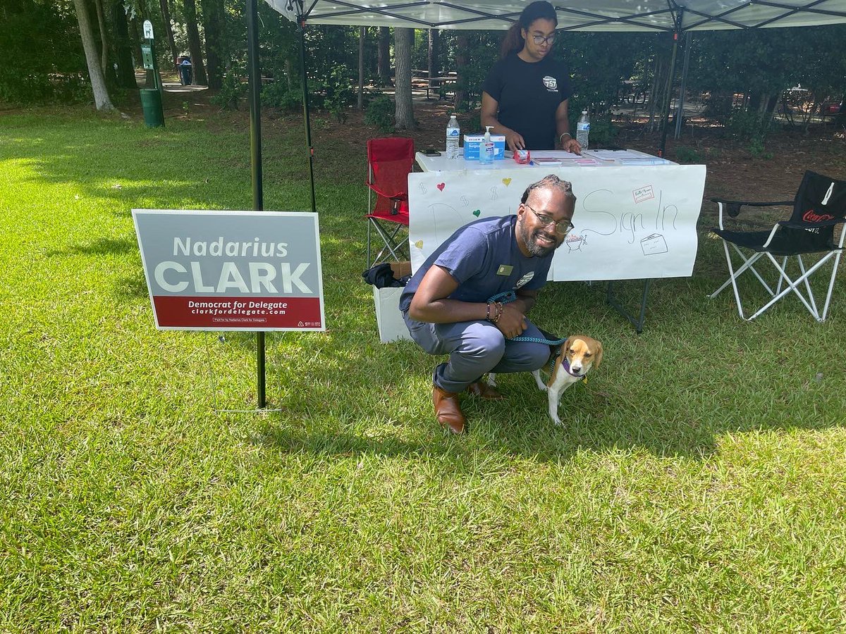 NadariusClarkVA's tweet photo. Thank you Isle of Wight for such a great time yesterday at Carrolltonโs Nike Park! Canโt wait to continue to work with you all in the community.
.
.
#clarkfordelegate #delegateclark #carrrolltonva #isleofwightva #isleofwight https://t.co/DY9u0outZJ