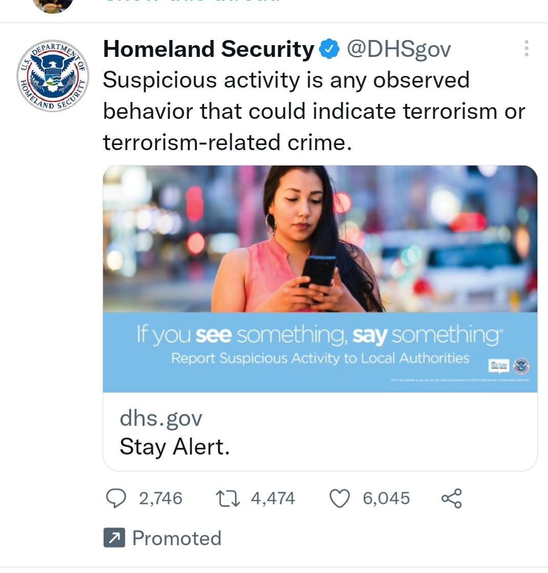 Uhh... Twitter is feeding me this ad now. Should I be worried?
