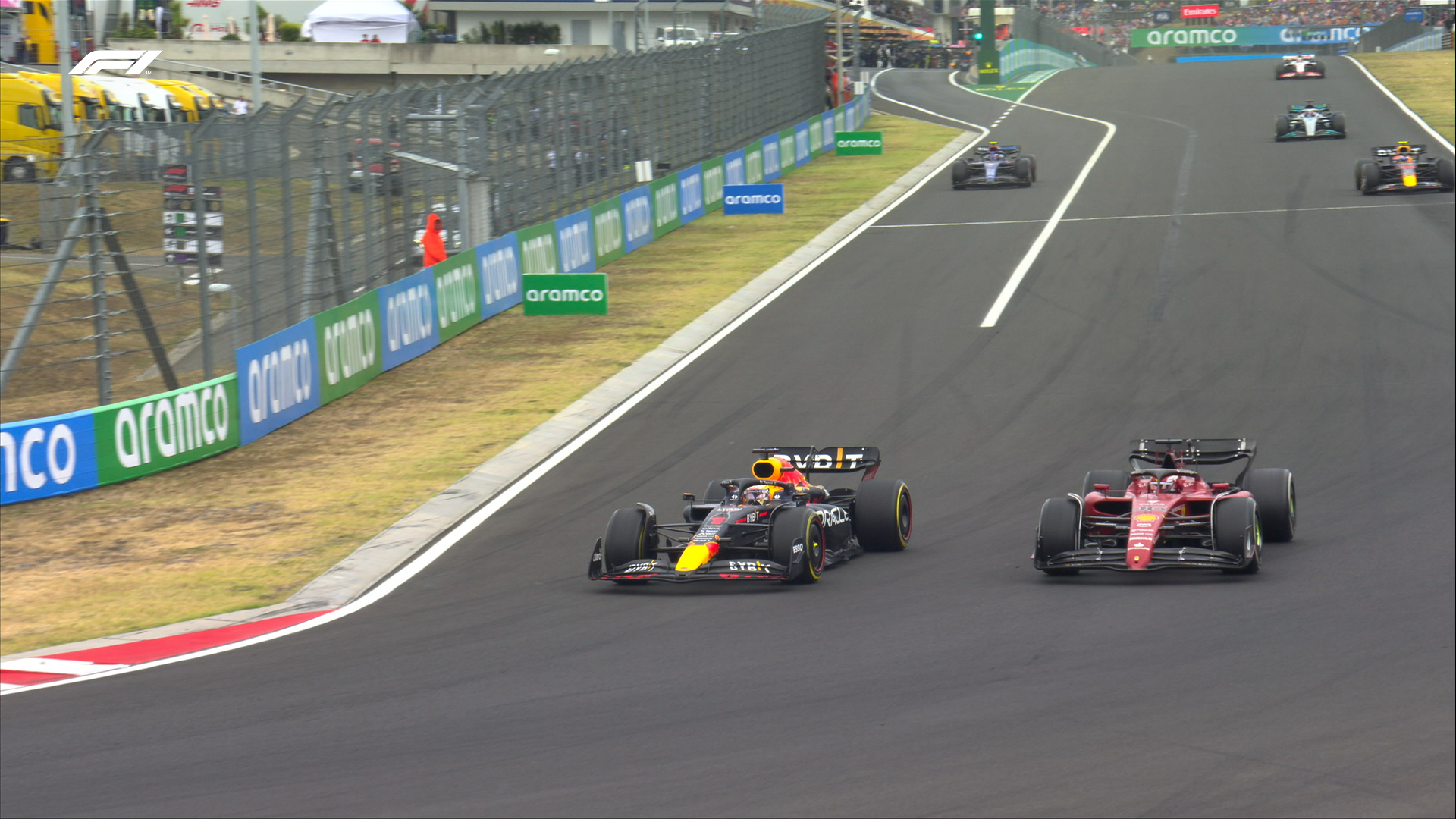 Max Verstappen i Charles Leclerc