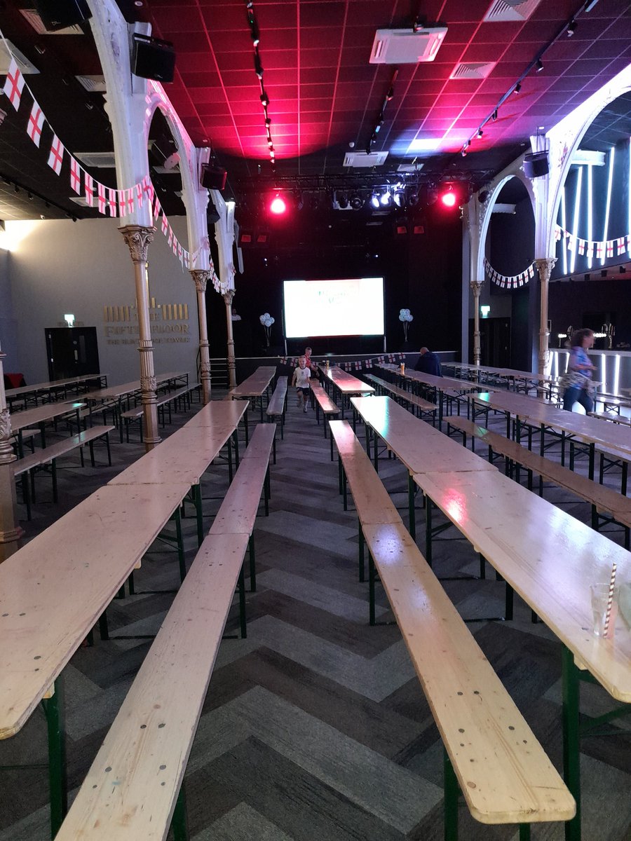 @TheBplTower all set for the @WEURO2022 Final. Come on England.