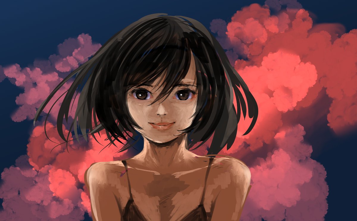 「今日の習作 記憶と写真の合わせ技 」|そいちのイラスト