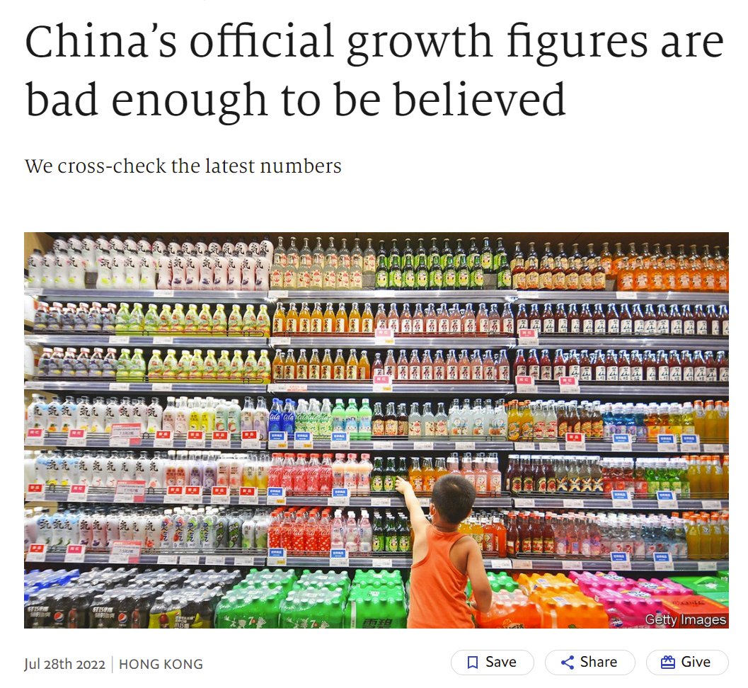 juanrallo's tweet photo. Los ignorantes se regodean en su ignorancia y ni siquiera son conscientes. Este dato de China siempre fue malo. El New York Times decía esto sobre él. Y luego la desaceleración ha seguido. https://t.co/SdLpmZ7lKg