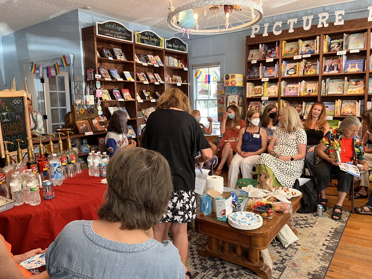 TWJBookshop's tweet photo. We absolutely adore our @SCBWIRockyMtn community! The journey to opening a #bookstore has been incredible, especially because we have so much support from our fellow #writers #illustrators. Thank you all for joining us last night. We β€οΈ U! #rmcscbwi #twjbookshop #twjbooks https://t.co/YtjhhQ6Cad