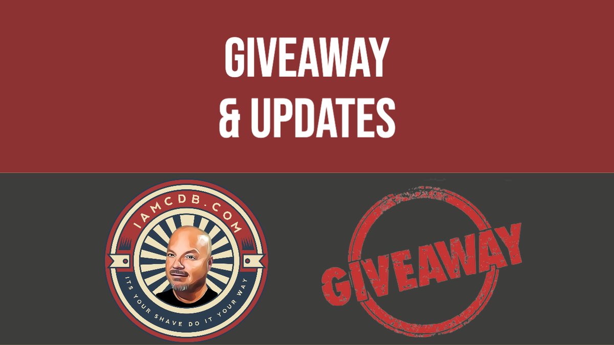 RealCDB's tweet image. New video up on IAMCDB.com or the link here:  youtu.be/_TbT1d_jjyE  #wetshaving #IAMCDB #Giveaway @MurphyandMcNeil