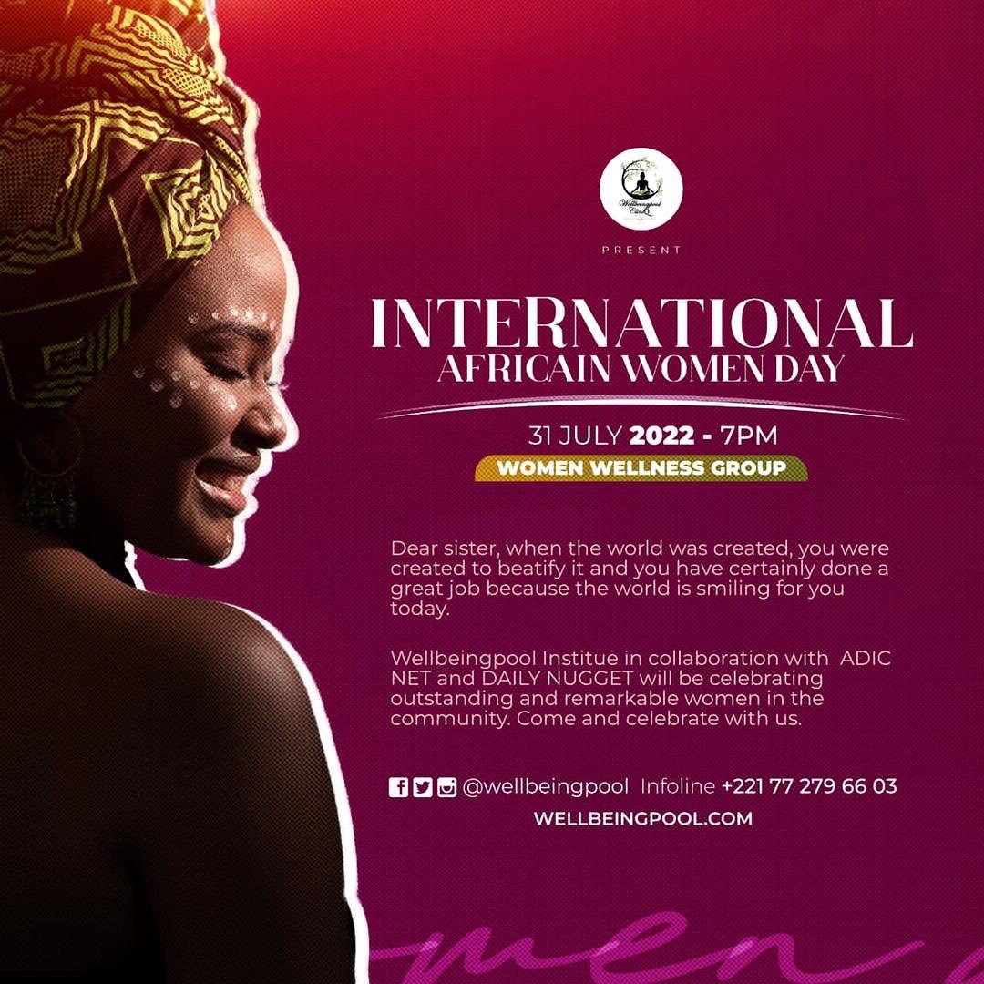 wellbeingpool's tweet photo. Come around at 7PM to célèbre this moment with us. We will be on the WOMEN WELLNESS GROUP
Infoline : +221 77 279 66 03
#wellbeingpool
#mentalhealth
#africanwomenleaders
#womenempowerment
#womensupportingwomen https://t.co/kiewWFdPFl