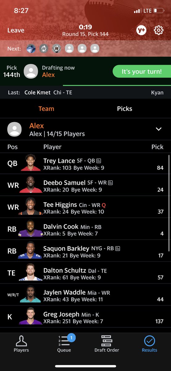 a_webbie's tweet photo. @AlexCaruso 4th pick in this mock draft, whatcha think? https://t.co/qlVOoW2eeM