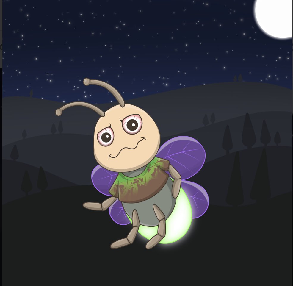 𝗙𝘂𝗻 𝗙𝗶𝗿𝗲 𝗙𝗹𝘆𝘇 𝗙𝗮𝗰𝘁𝘀 : Research suggests the flickering insect is on the decline. Outdoor lights can confuse them during mating season, leading to less reproduction.
#funfacts #NFTs #NFTGiveaway #sundayvibes