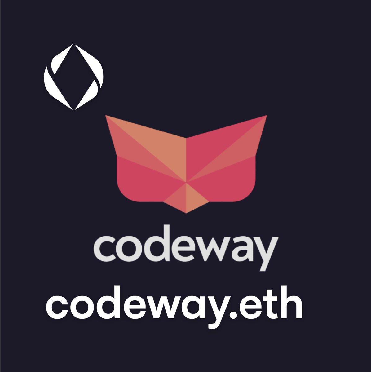 DomainerEth's tweet photo. codeway.eth

OpenSea ➡ https://t.co/YUueeYlrgm

LooksRare ➡ https://t.co/xnhgkXigZR

EnsVision ➡ https://t.co/wNLSHteond

#Web3 #Metaverse #NFT #ENS #ensdomains #ensdomain #ENSforSale #enstradingpost #domainsforsale #enscommunity #Ethereum #ETH https://t.co/440ZLMsUO5