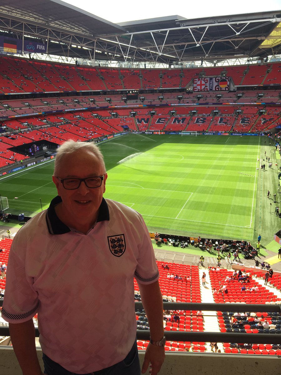 PerryStp's tweet image. Supporting our ladies at Wembley today. #weuro2022 @thewfa