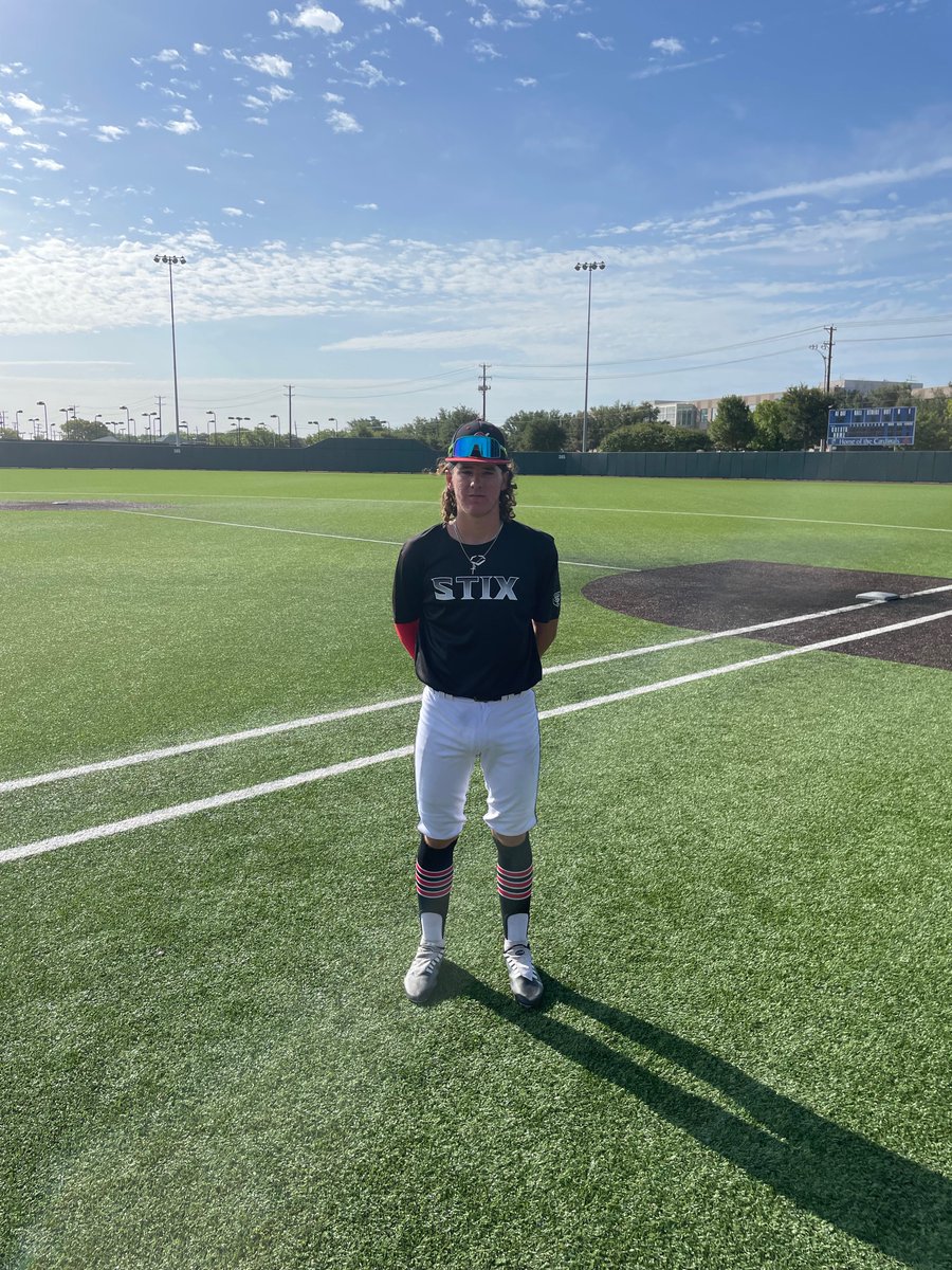 .@ntxtourney F: <a href="/StixEast2024/">Texas Stix East 2024</a> Prospects Black 1, Pro Source 16U Breeding 0
PoG: <a href="/CalebDeane4/">Caleb Deane</a> 6 IP, 2H, 0R, 8K
