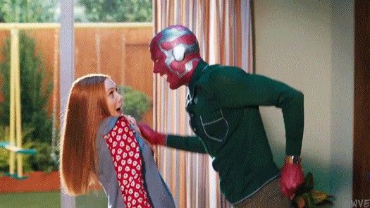marvelsthinker's tweet photo. missing them :( #wandavision https://t.co/og28h2tMqj