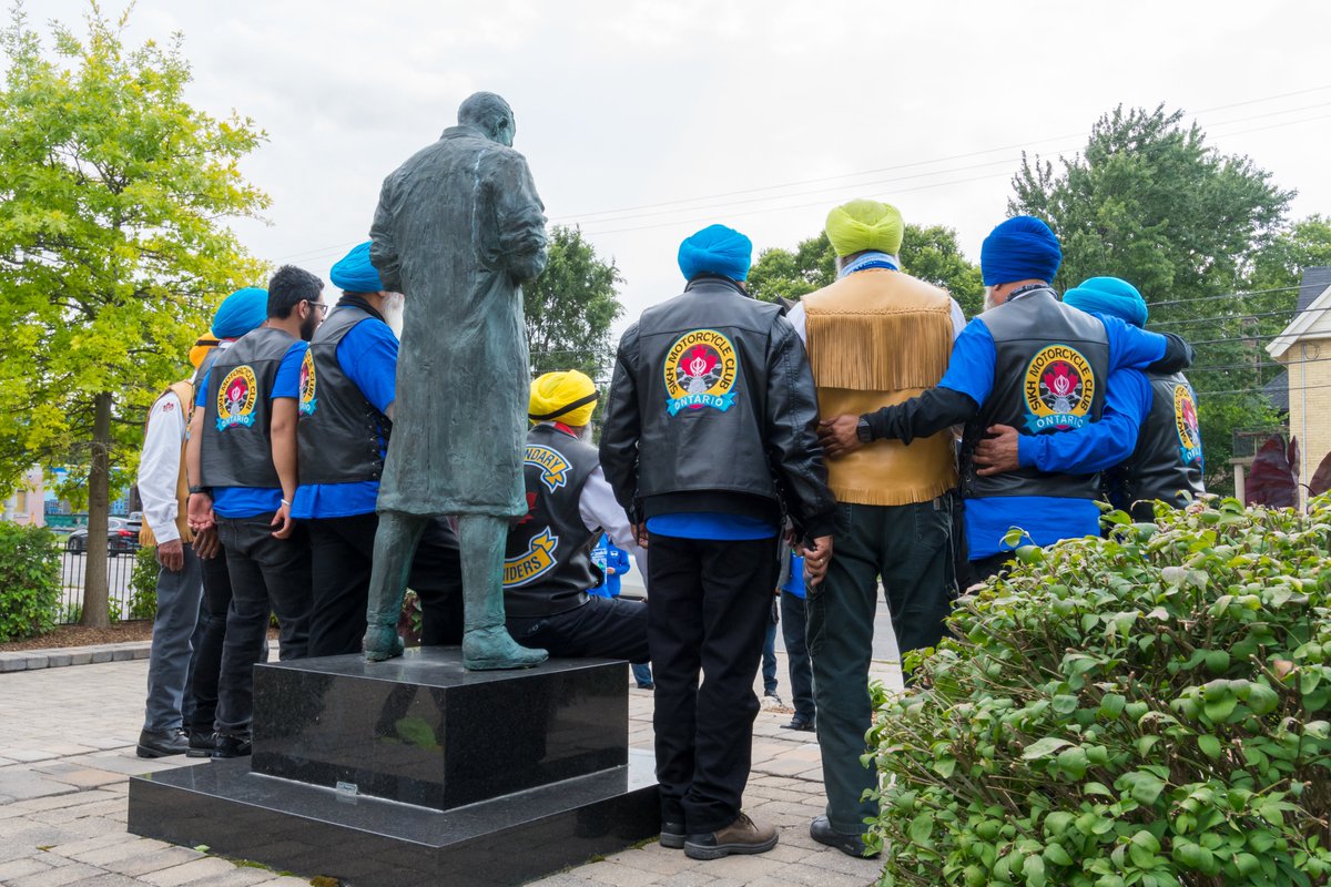BantingHouse's tweet photo. Today's the day! Riders with the Sikh Motorcycle Club will be stopping by Banting House around noon today as part of their Ride For Cause...Let's End Diabetes campaign! Admission to the museum by donation 11-4. We hope to see you there! #RideForCause #LetsEndDiabetes #Banting https://t.co/APEwmNkLJS